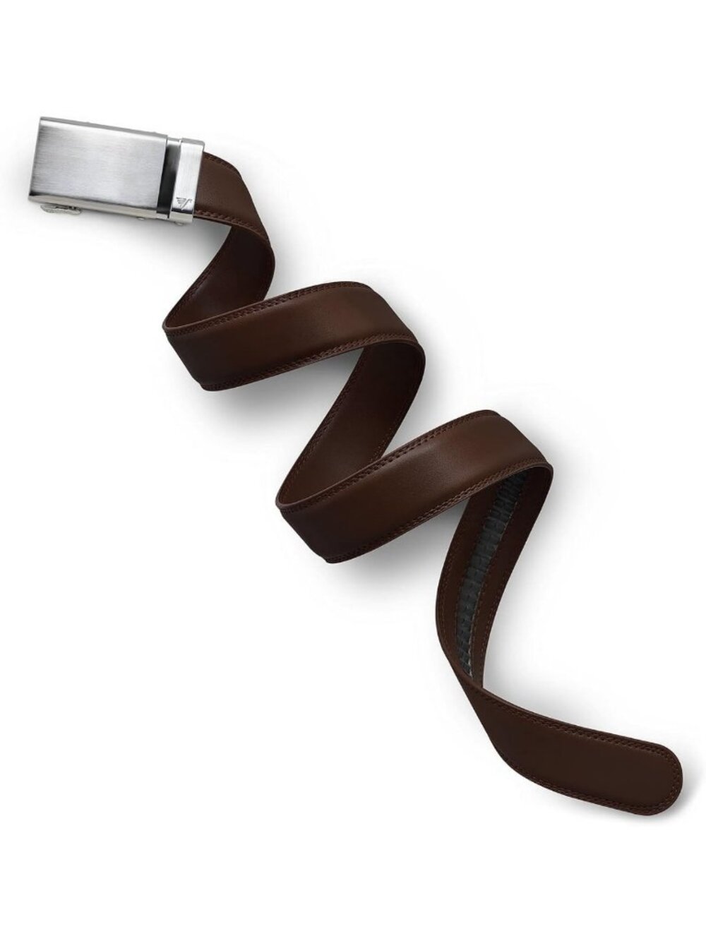 Stylish Men's Leather Ratchet Belt - Adjustable, Durable, Perfect for Everyday